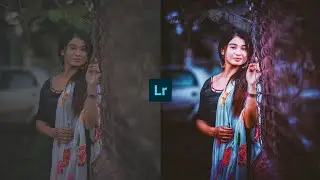 Lightroom Moody Blue Effect Editing | New Lightroom Moody Editing | Lightroom Mobile Tutorial