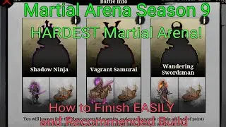 Great Conqueror 2 Shogun Martial Arena Season 9 STRATEGY