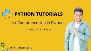 List Comprehension in Python Tutorial 