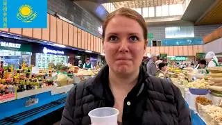 FIRST TIME trying KAZAKH FOOD 🇰🇿 Don't make THIS mistake! | Food tour in Almaty, Kazakhstan