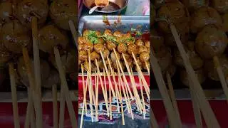 Spicy Grilled Meatballs #shorts