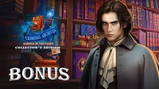 Criminal Archives 3: Murder in the Pages 🌸 Chapter 4 - Bonus Full Game Walkthrough