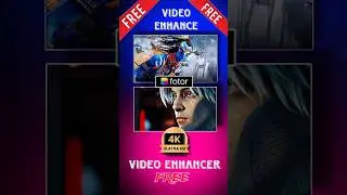 Best Free Video Enhancer App 2024 || normal video to 4K FULL HD || 