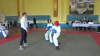 Ой больно было судье - удар в пах - тхэквондо