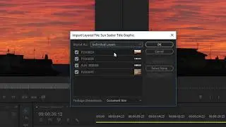 Adobe Premiere - Work with image files
