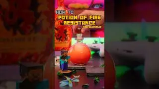 How To Make The Potion of Fire Resistance | Non-Alcoholic Minecraft Drink | 