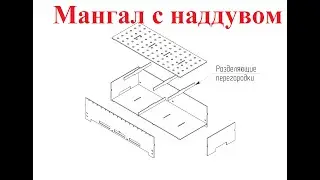 Видео не по теме. Мангал с наддувом.