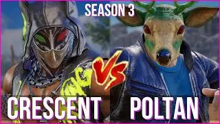 Tekken 8 ▰ Crescent (Armor King) vs Poltan (King) ▰ High Level Gameplay