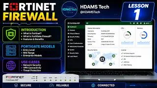 Fortinet FortiGate Firewall Introduction Lesson 1 2026 