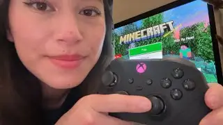girl teaches you how to play minecraft *badly* (asmr)