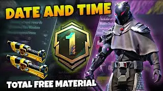A1 ROYAL PASS RELEASE DATE AND TIME | C4C12 DATE | TOTAL FREE MATERIAL IN A1 ROYAL PASS