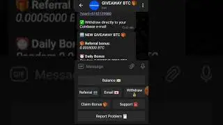 free telegram bot btc free claim every 24 hours unlimited