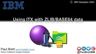 Using ITX with ZLIB/BASE64 data