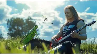 Ария - В траве сидел кузнечик (AI Cover детские песни)