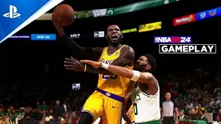 NBA 2K24 - Gameplay (PS5 UHD) Los Angeles Lakers vs Boston Celtics | [4K60FPS]