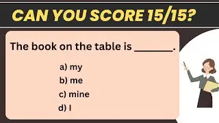 English Grammar Quiz| English Grammar Learning| Quiz challenge