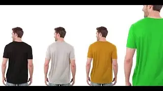 Photoshop - Changer la couleur d'un t-shirt noir à n'importe quelle couleur