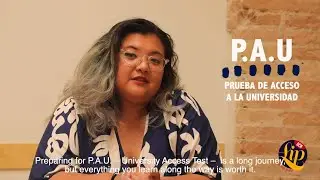 PAU: Prueba de Acceso a la Universidad | La experiencia de Nina Anyayahan #spain #university