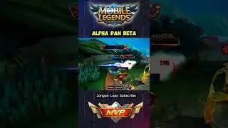 ALPHA DAN BETA #trandingshorts #mobilelegends #alphabestbuild #youtubetranding #mlbb #alpha