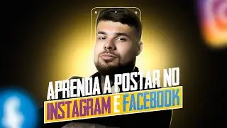 Como postar no instagram e na PÁGINA do facebook ao mesmo tempo! Aprenda a conectar ✅