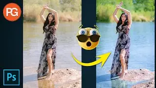 How to edit outdoor photos in photoshop || color effects with easy steps