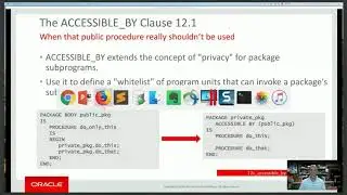 PL/SQL New Features in 12c and 18c by Steven Feuerstein