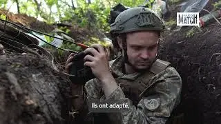 Avec les dronistes ukrainiens sur le front