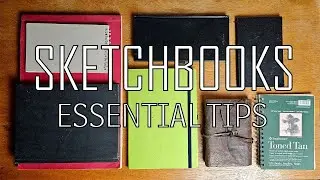 How to start a Sketchbook! Tips & Tour!