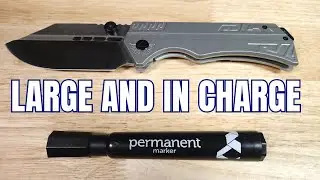 2024 BEST NEW LARGE FOLDING BUDGET EDC KNIFE UNDER $50 VALHALLA LORD FULL KNIFE REVIEW #edcknife