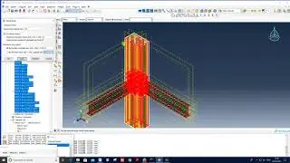 Composite beam column joint modelling in ABAQUS