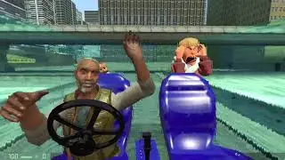 Grandpa found the car keys but its remade in gmod