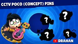 Making CCTV Poco pins - Timelapse #brawlstars