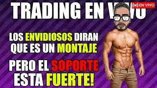 Bitcoin el soporte esta fuerte, #Trading en vivo