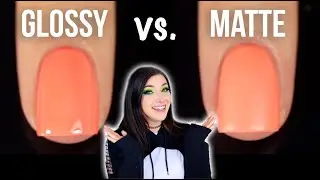 Matte Top Coat 101 - Testing Matte Top Coat Over EVERY Nail Polish Finish!  || KELLI MARISSA