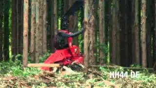 Cat® HH44 DE Harvester Head at ExpoForest 2011