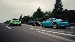 4K【SWAV777】GT3RS GT2RS PORSCHE MOUNTAIN RUNS｜GAHA｜浙江国际赛车场