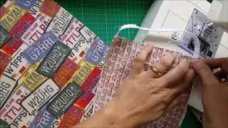 Máscara retangular