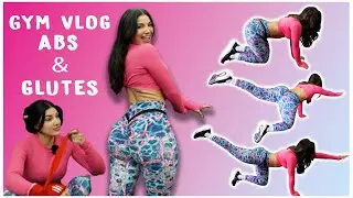Tightening the core + Building glutes. GYM VLOG.
