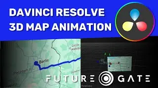How to Make a 3D Travel Map Animation in DaVinci Resolve