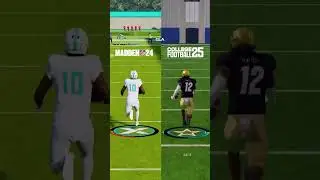 Madden 24 vs. College Football 25 | Tyreek Hill vs. Travis Hunter Race