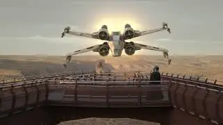 STAR WARS VFX BREAKDOWNS - Han Solo and Chewbacca in the Southwest