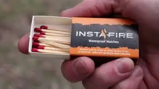 Waterproof Matches by InstaFire
