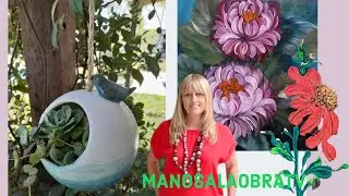Manos a la Obra TV 2022 Programa 36 Maceta Cogante - Técnicas de Pintura - Pinceladas - Caja Libro
