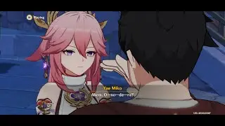 Yae Miko is a scary boss - Genshin Impact