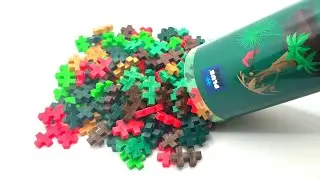 NEW Plus-Plus Colors! Unboxing The Jungle Mix Tube