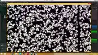 messing with ants in game maker with a crappy quality video, using only sin(x) function
