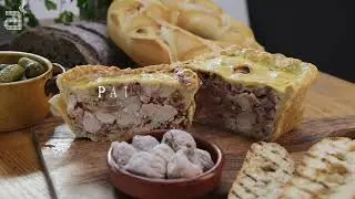Paté en costra de pato con higos
