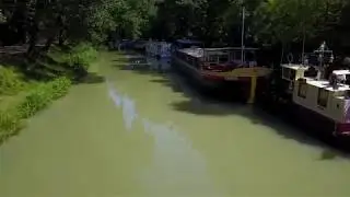 Canal du Midi en drone