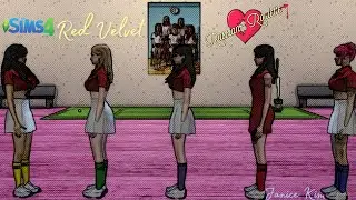 Red Velvet (레드벨벳) -  Russian Roulette (러시안 룰렛) -; The Sims 4 dance cover (Cómics ver.) 🖤