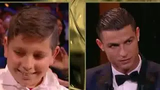 Cristiano Ronaldo Says in Golden ball ceremony : I will never play for Paris Saint Germain